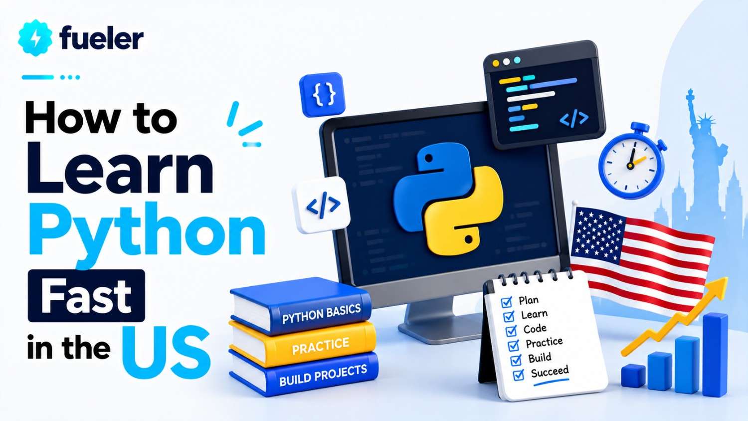 How to Learn Python Fast in the US