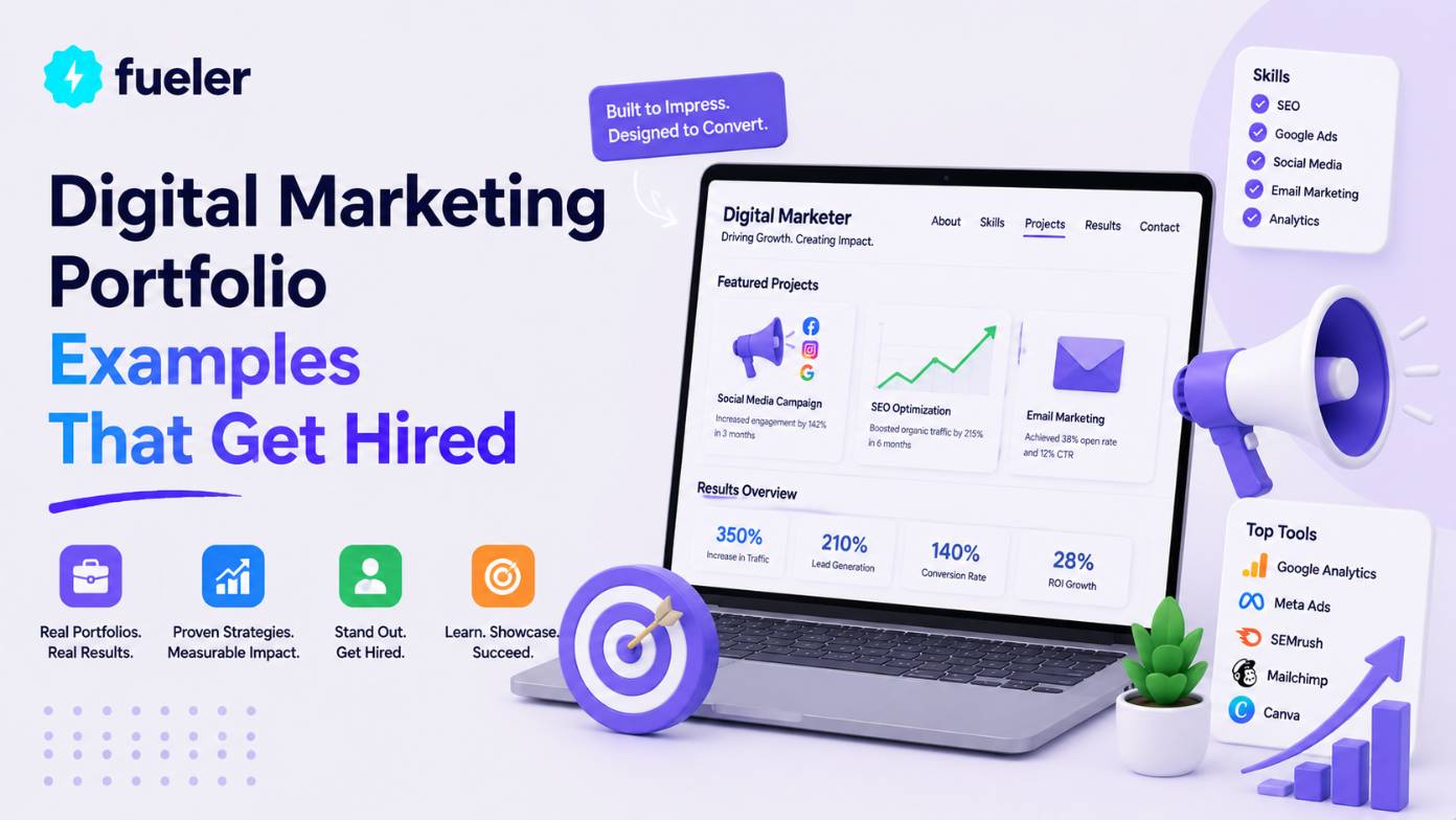 Digital Marketing Portfolio Examples That Get Hired