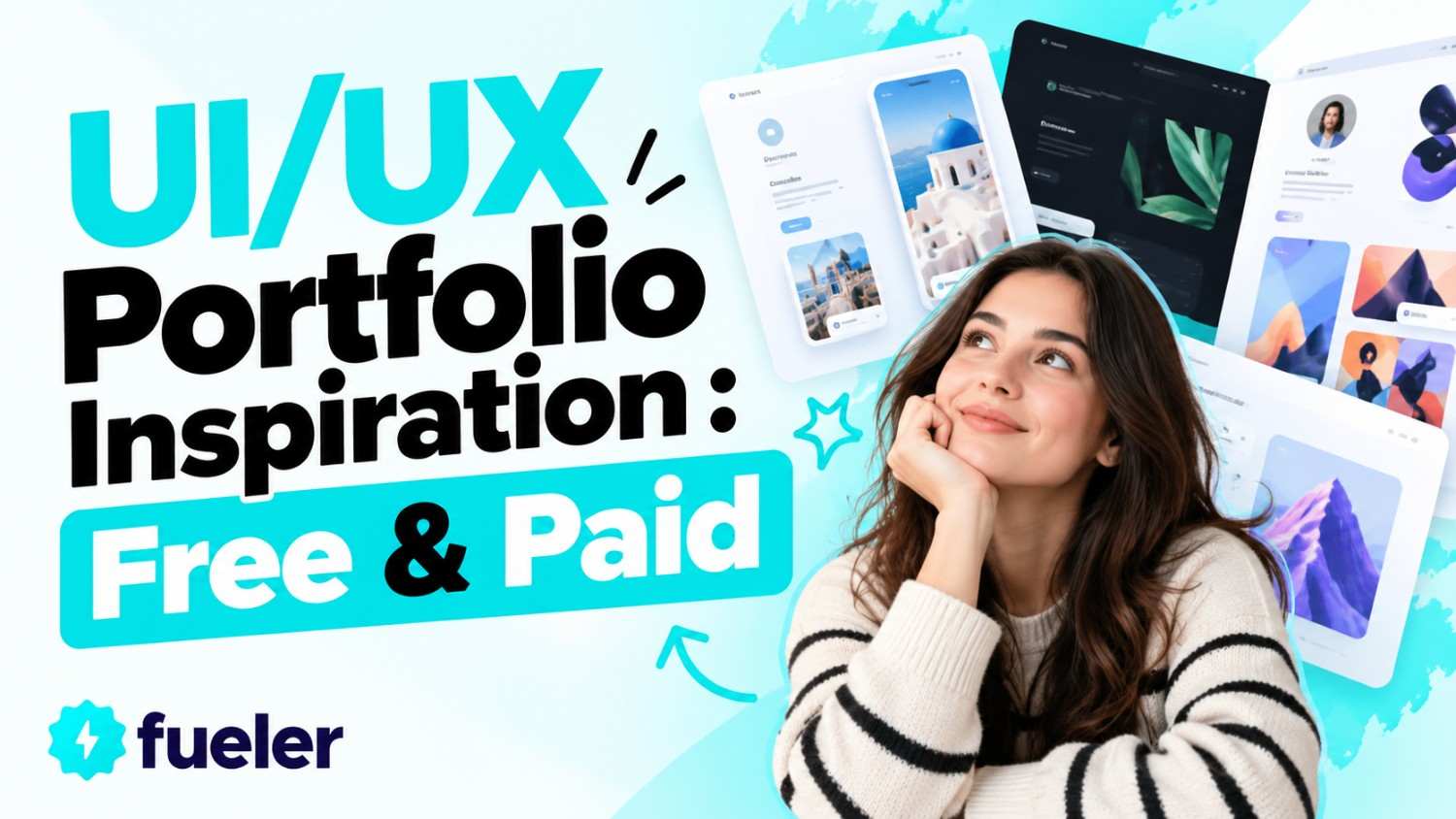 UI/UX Portfolio Inspiration for 2026: Free & Paid