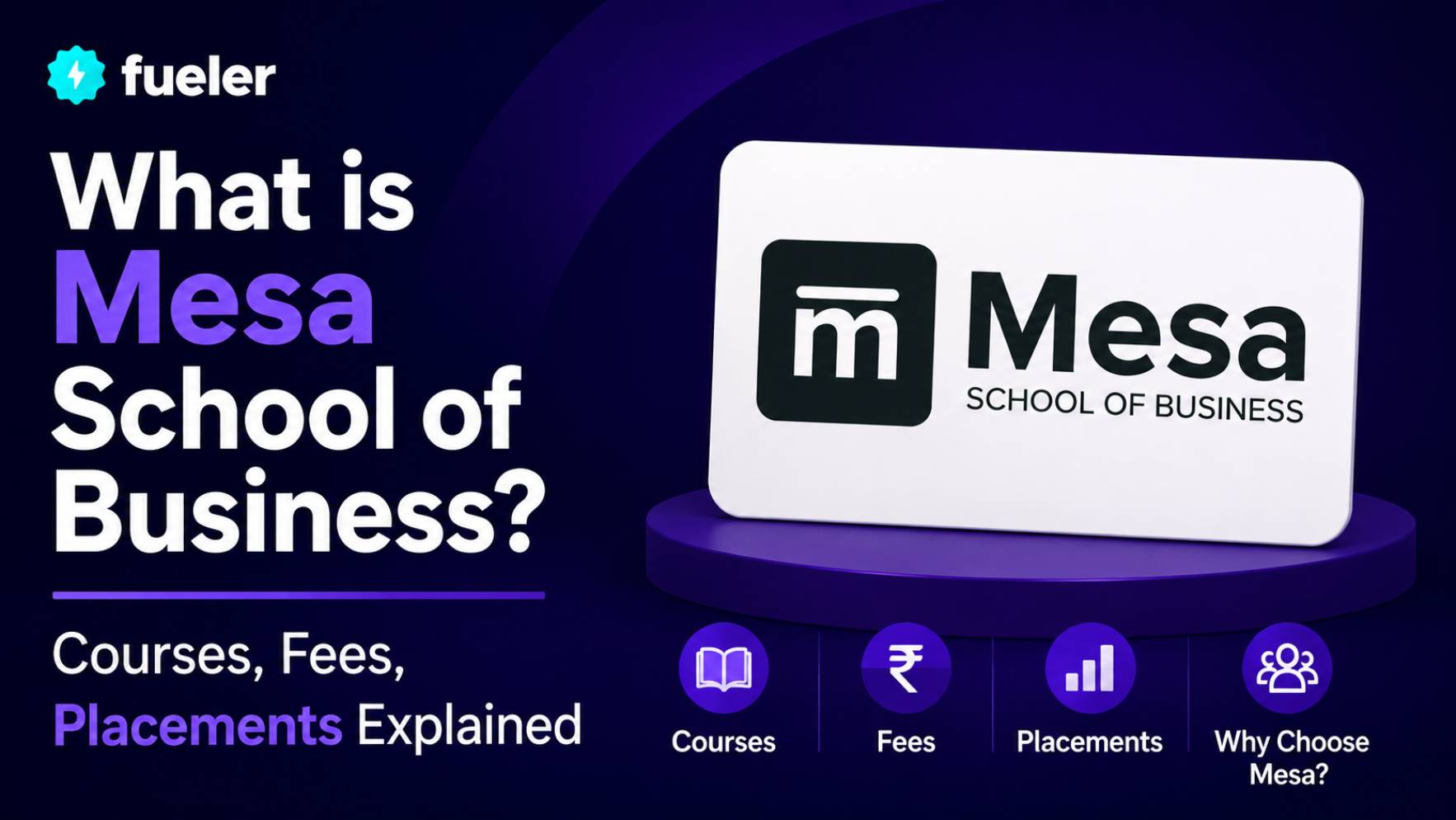 What is Mesa School of Business? Courses, Fees, Placements Explained