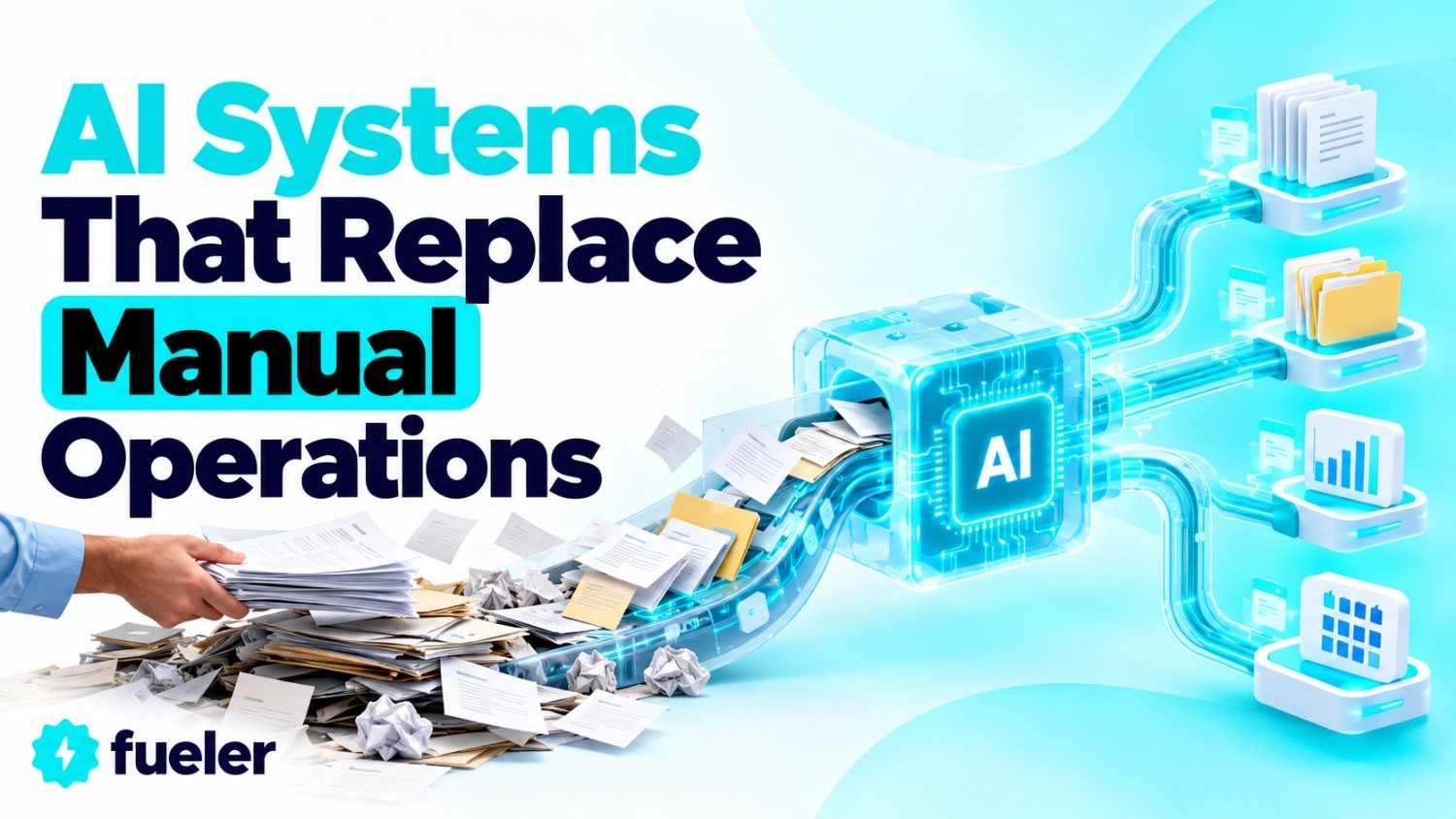 7 AI Systems That Replace Manual Operations (Real Examples)
