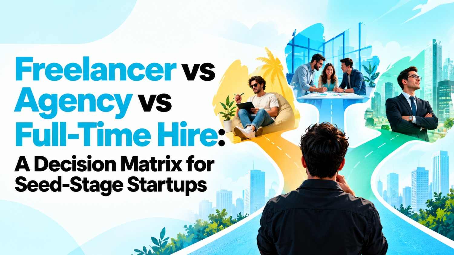 Freelancer vs Agency vs Full-Time Hire: A Decision Matrix for Seed-Stage Startups