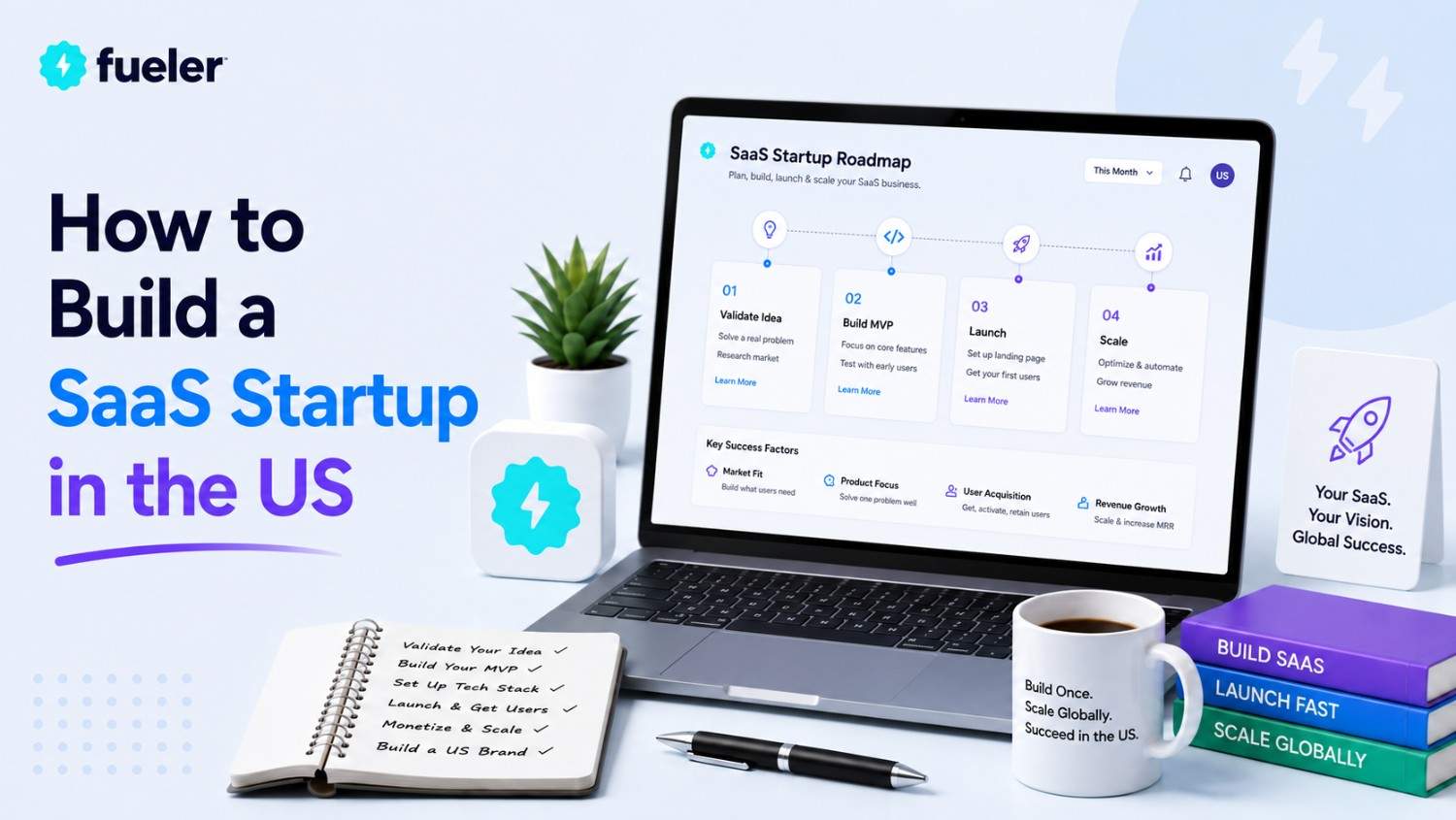 How to Build a SaaS Startup in the US