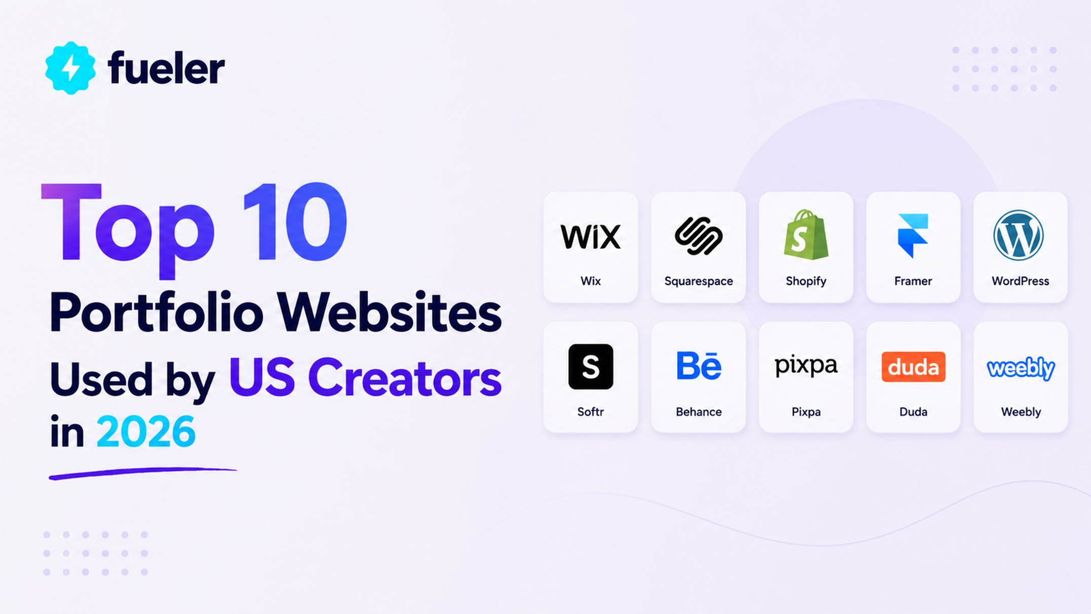 Top 10 Portfolio Websites Used by US Creators in 2026