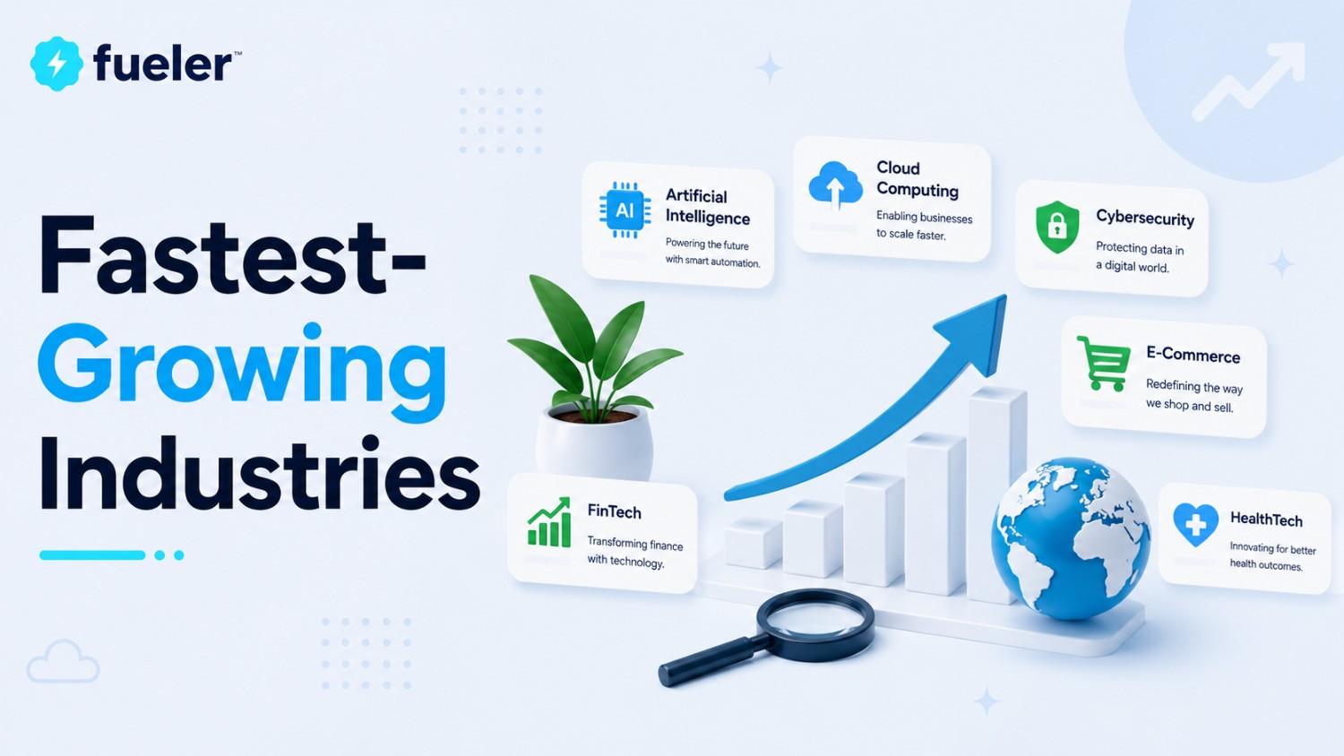 10 Fastest-Growing Industries in the US 2025