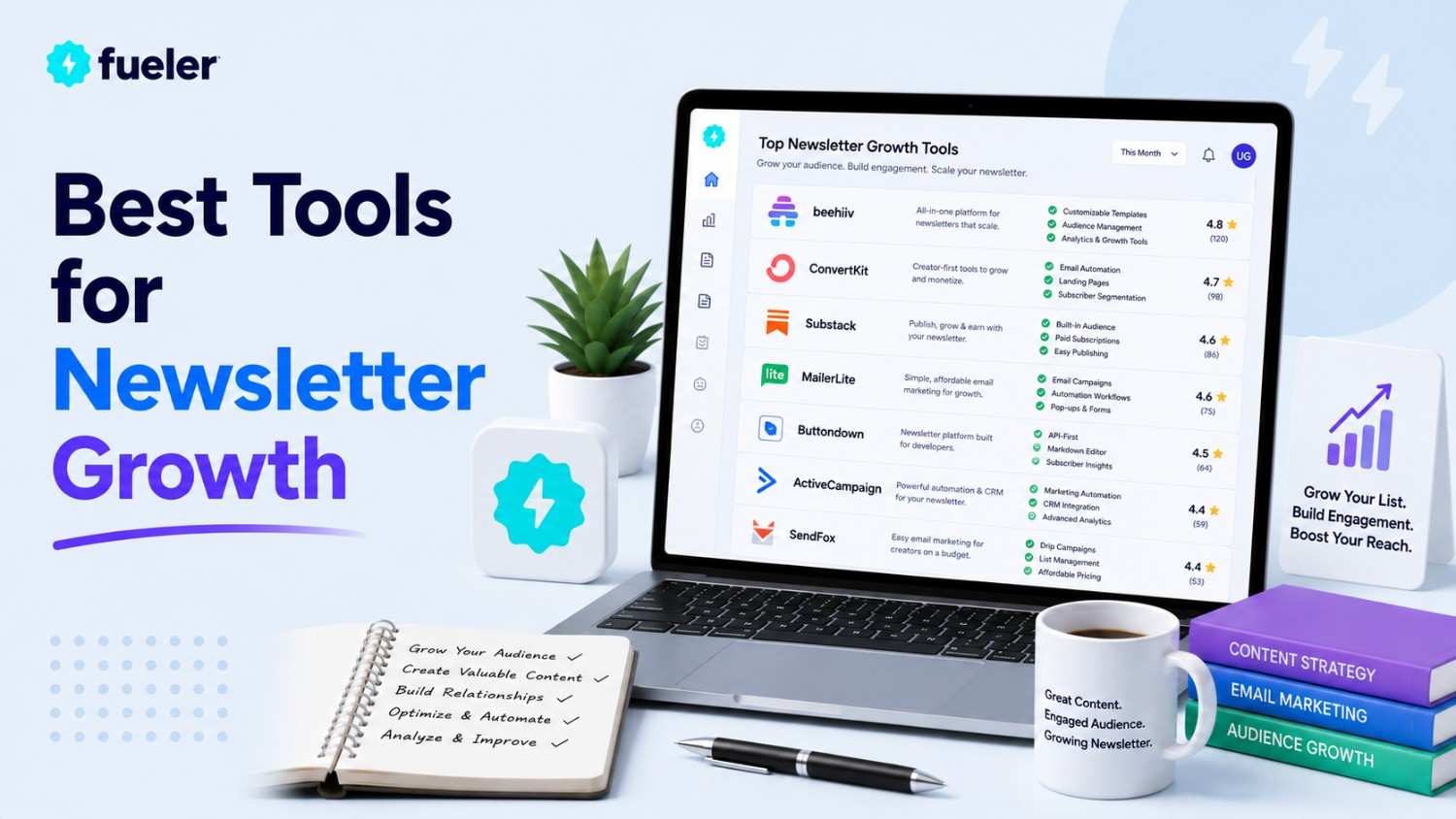 Best Tools for Newsletter Growth in 2026