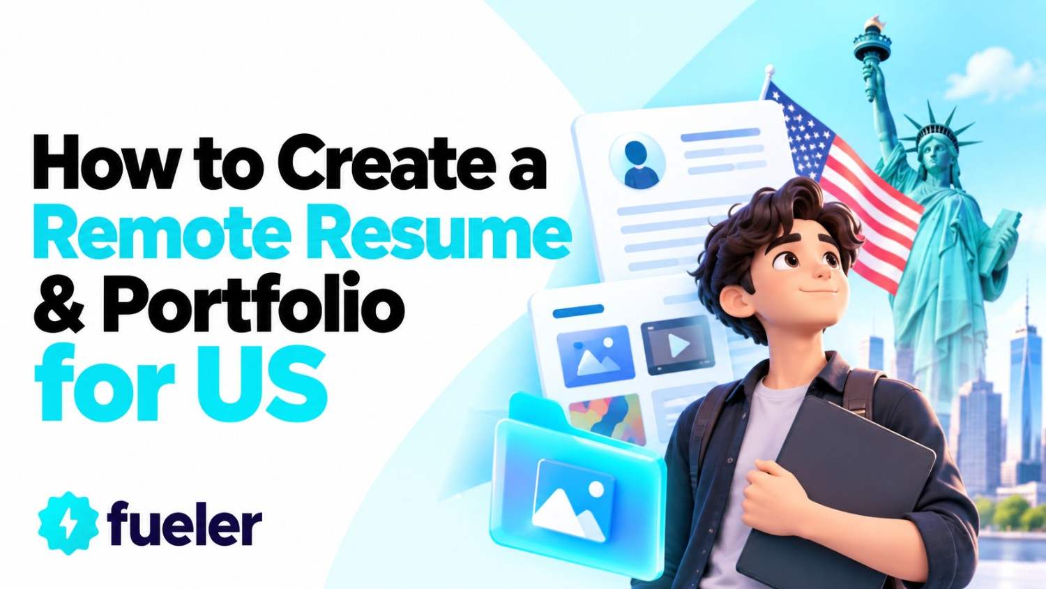How to Create a Remote Resume & Portfolio for US