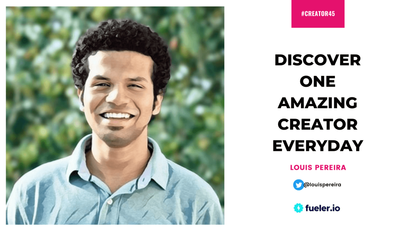 Discover One Amazing Creator Everyday #Creator45