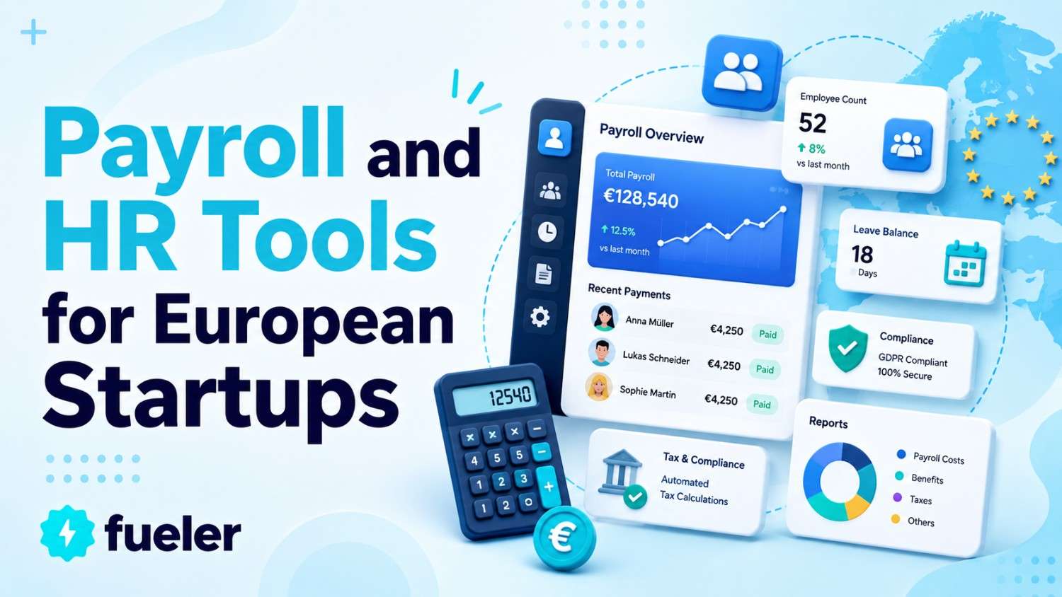 8 Best Payroll and HR Tools for European Startups