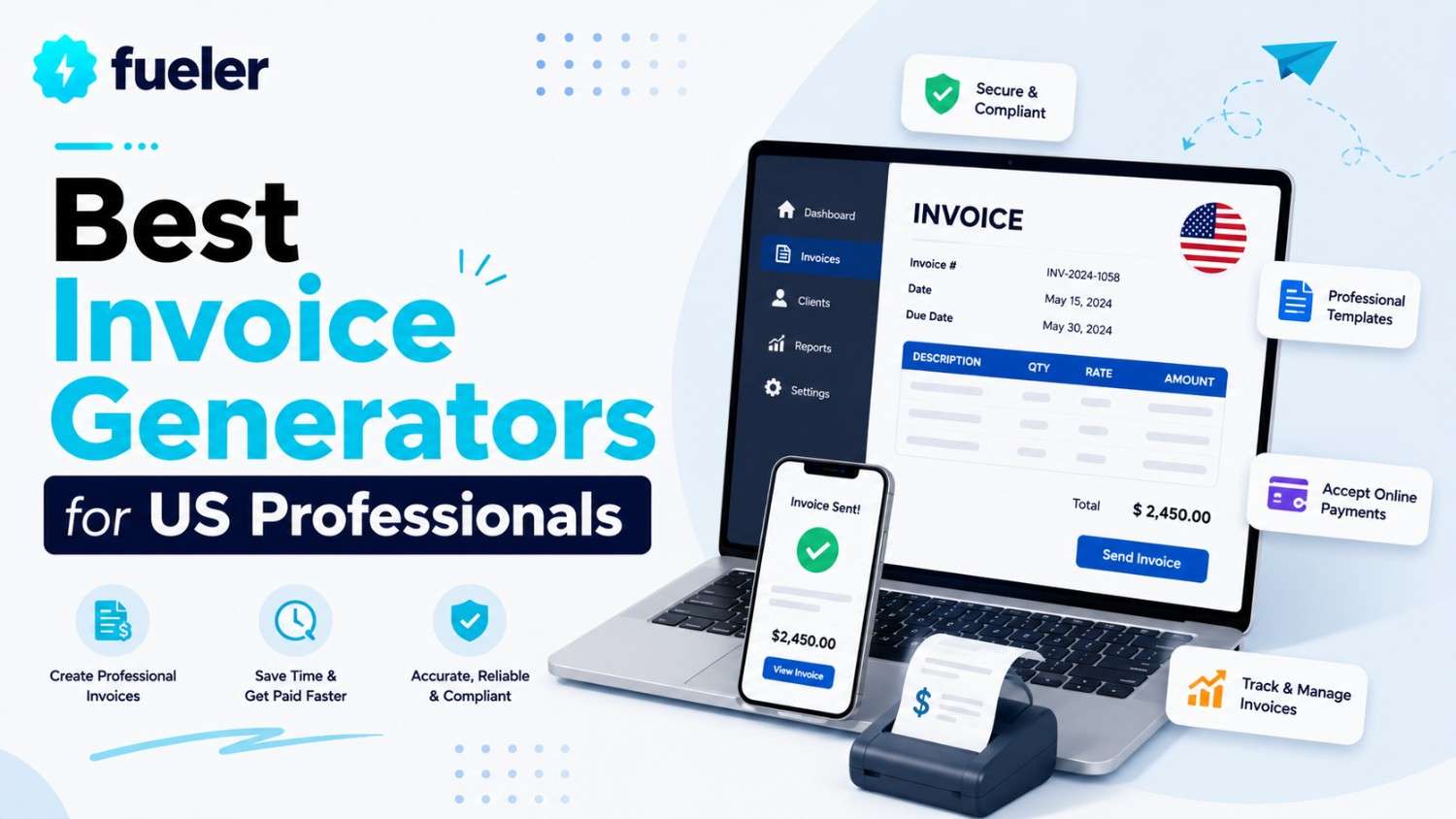Best Invoice Generators for US Professionals in 2026