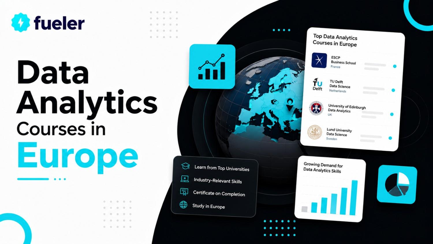 Best 15 Data Analytics Courses in Europe (2026)