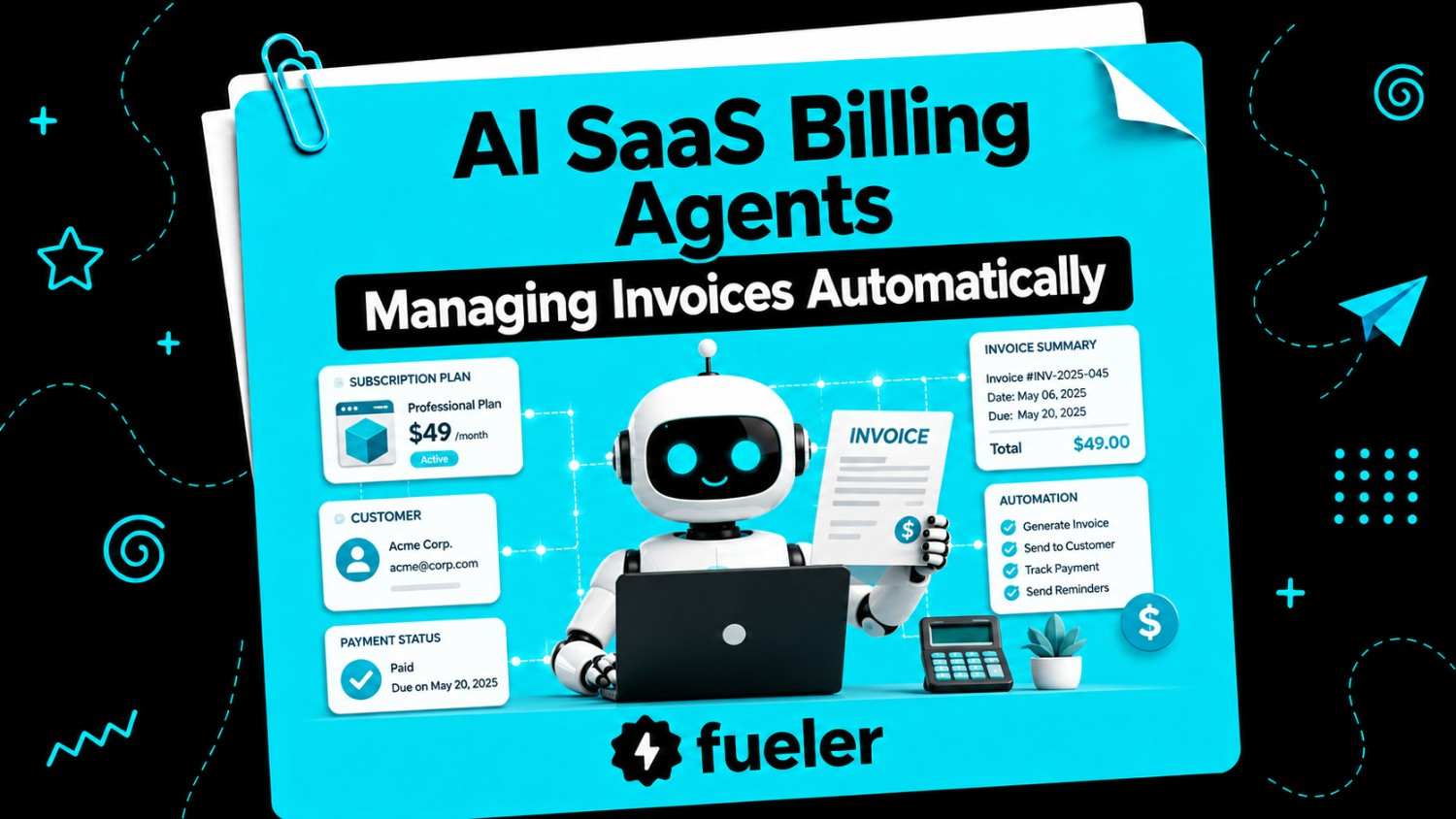 10 AI SaaS Billing Agents Managing Invoices Automatically