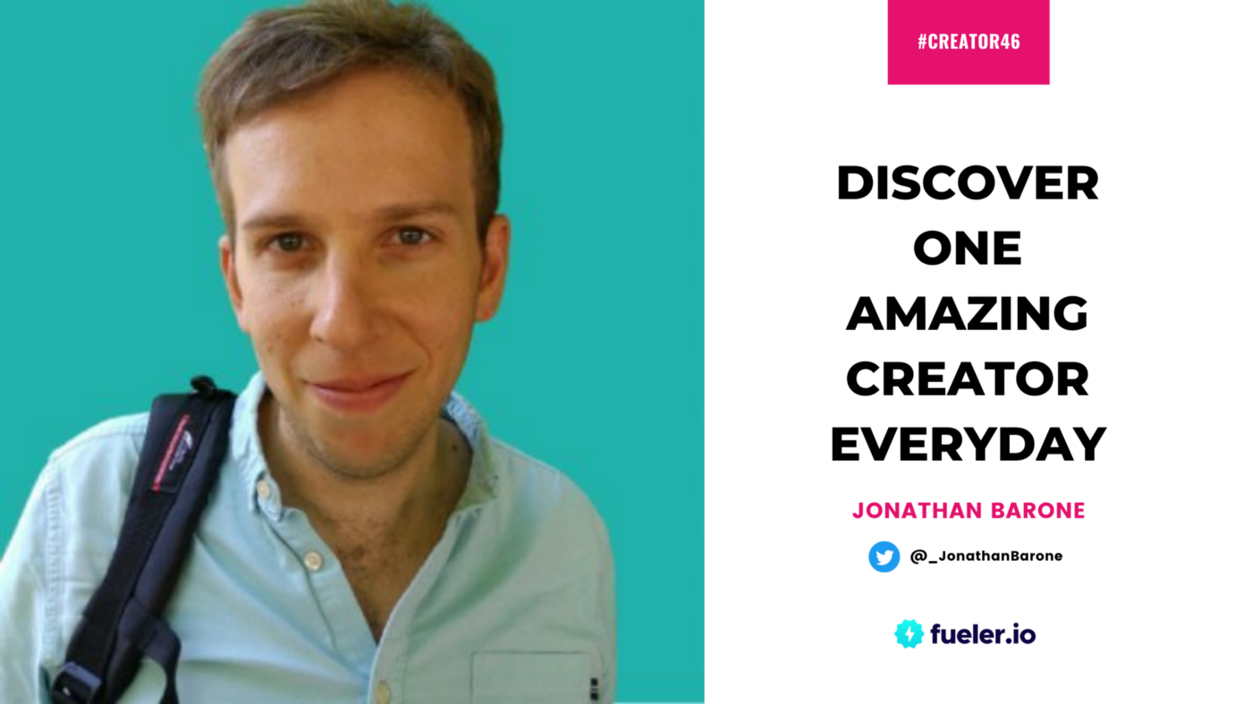 Discover One Amazing Creator Everyday #Creator46