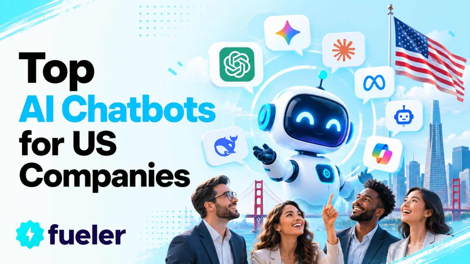 Top 8 AI Chatbots for US Companies in 2026