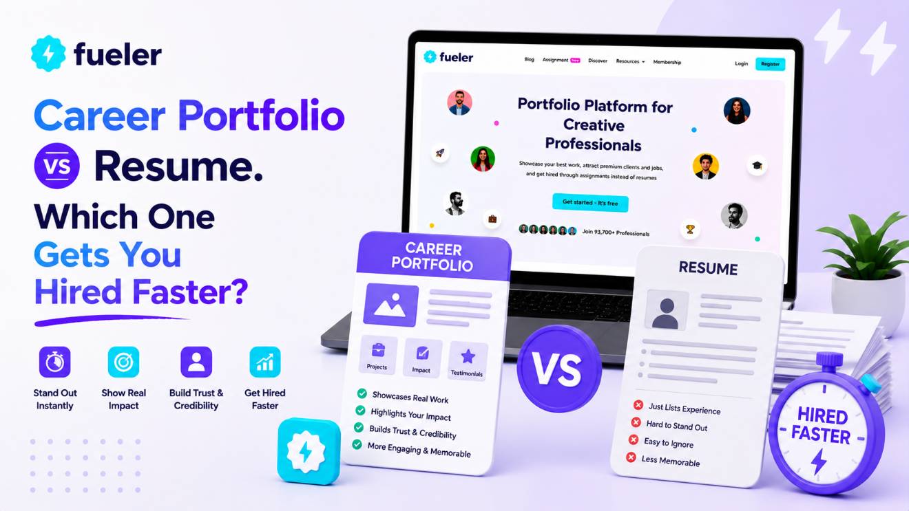 Career Portfolio vs Resume. Which One Gets You Hired Faster?