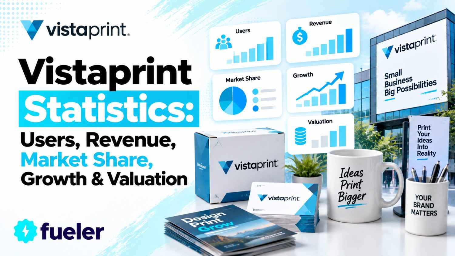 Vistaprint Statistics 2026: Users, Revenue, Market Share, Growth & Valuation