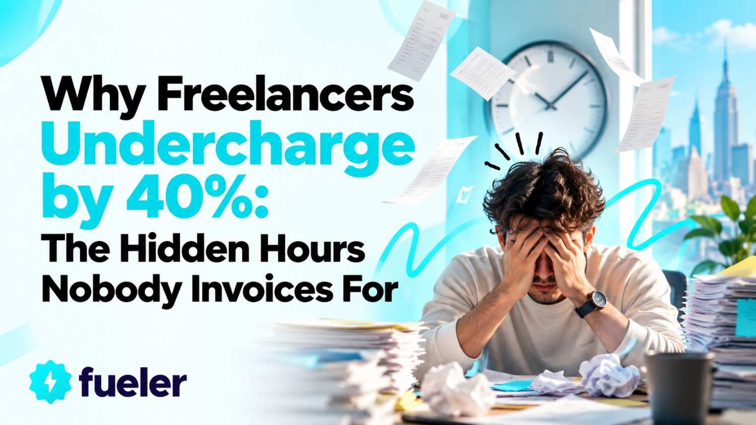Why Freelancers Undercharge by 40%: The Hidden Hours Nobody Invoices For