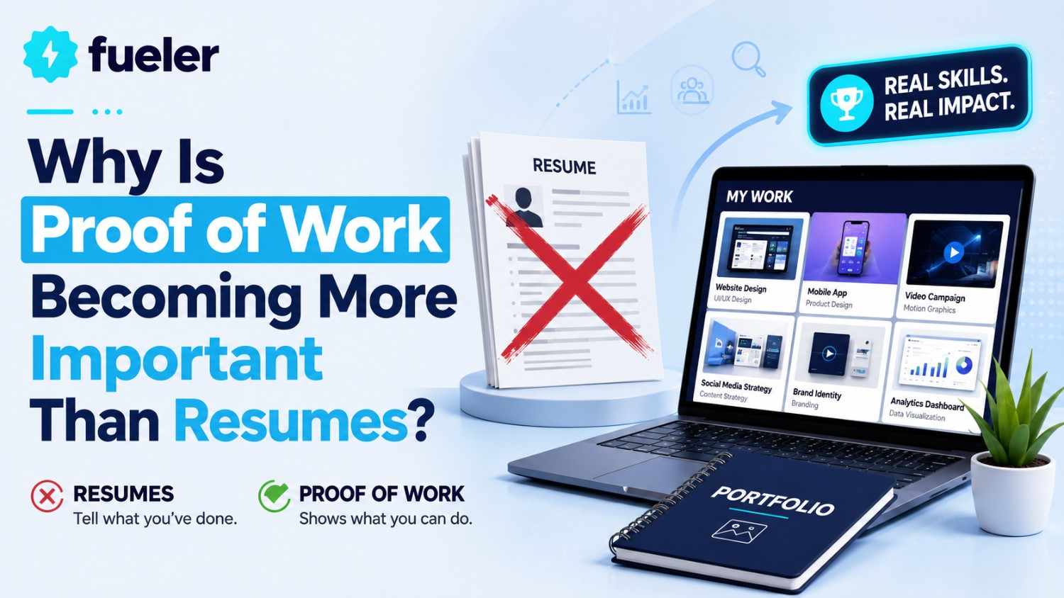 Why Is Proof of Work Becoming More Important Than Resumes?