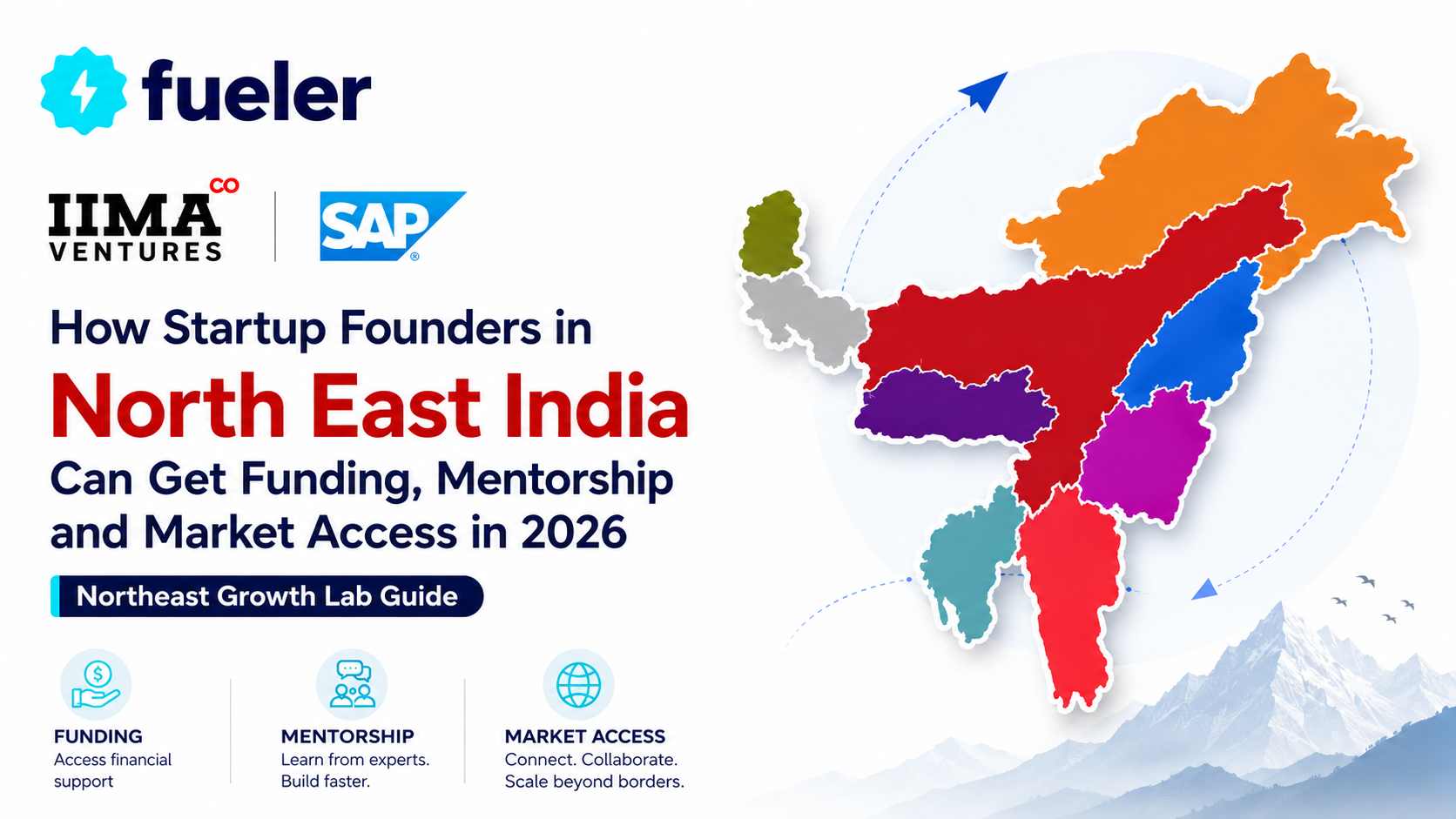 How Startup Founders in North East India Can Get Funding, Mentorship and Market Access in 2026 (Northeast Growth Lab Guide)