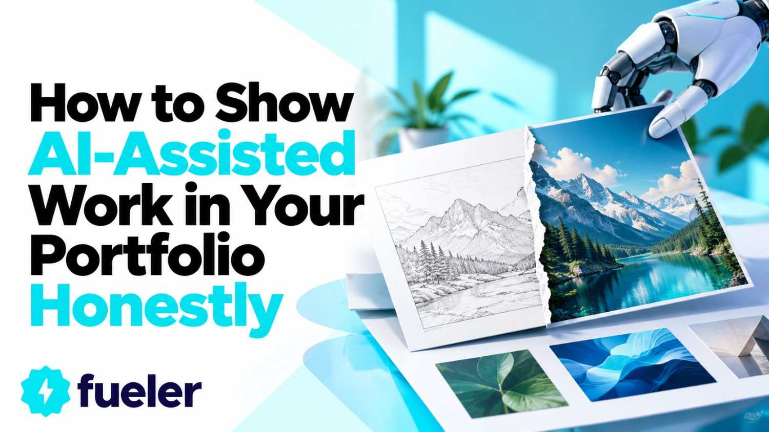 How to Show AI-Assisted Work in Your Portfolio Honestly (and Why Hiding It Backfires)