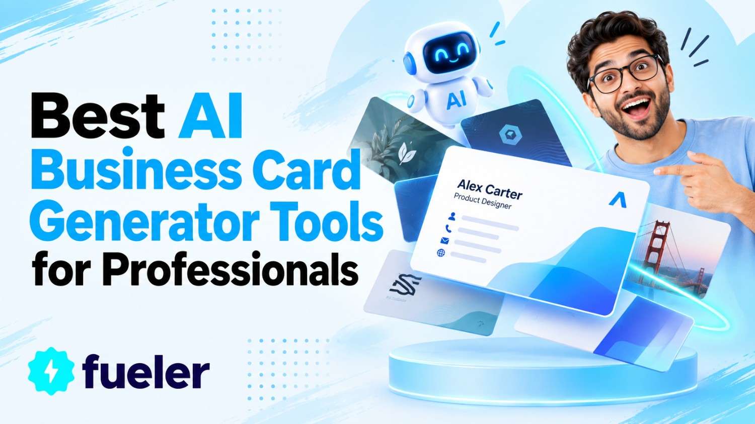 7 Best AI Business Card Generator Tools for Professionals
