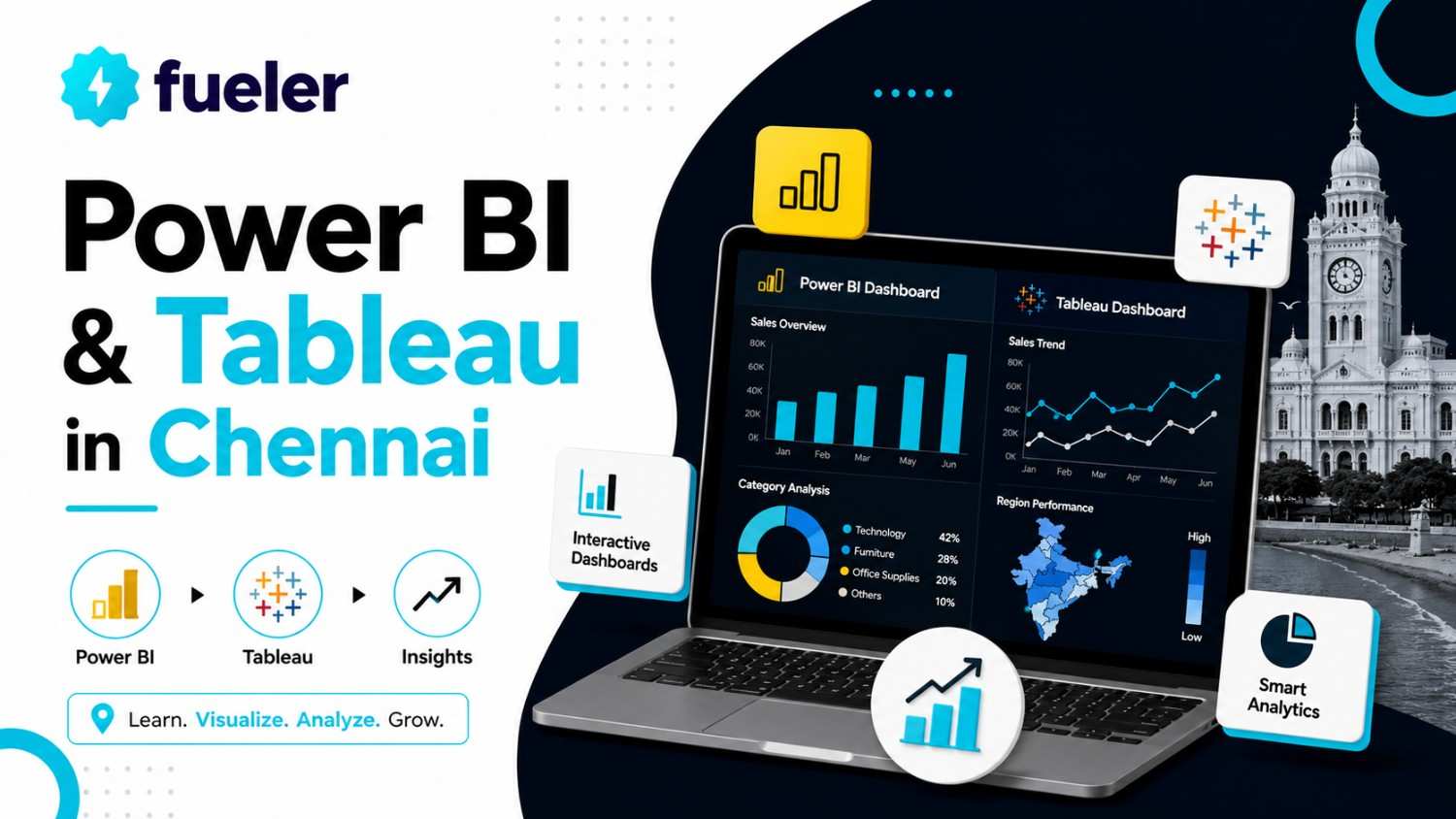 Best Power BI & Tableau Training in Chennai: Data Analytics Focus 2026