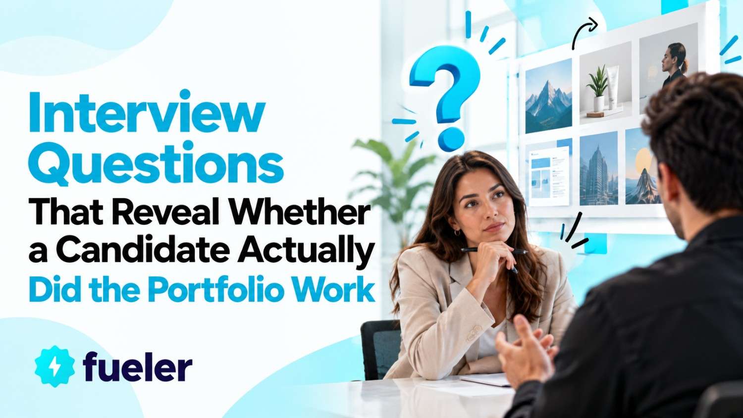 Interview Questions That Reveal Whether a Candidate Actually Did the Portfolio Work