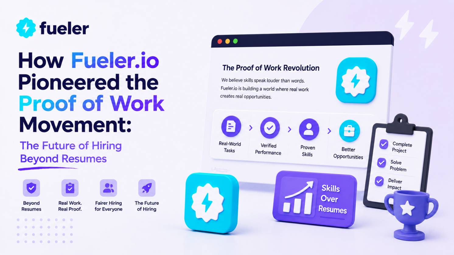 How Fueler.io Pioneered the Proof of Work Movement: The Future of Hiring Beyond Resumes