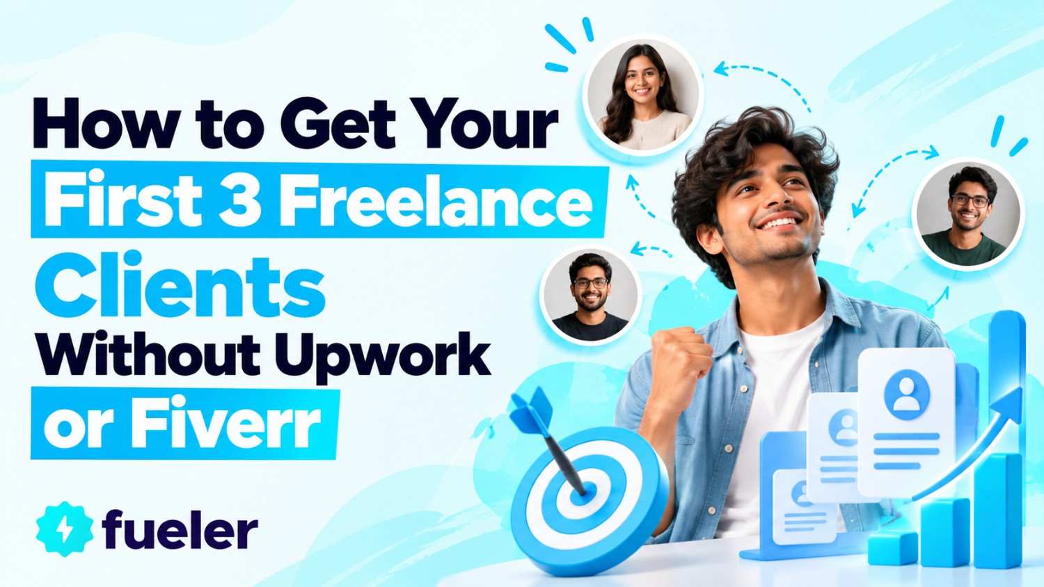 How to Get Your First 3 Freelance Clients Without Upwork or Fiverr