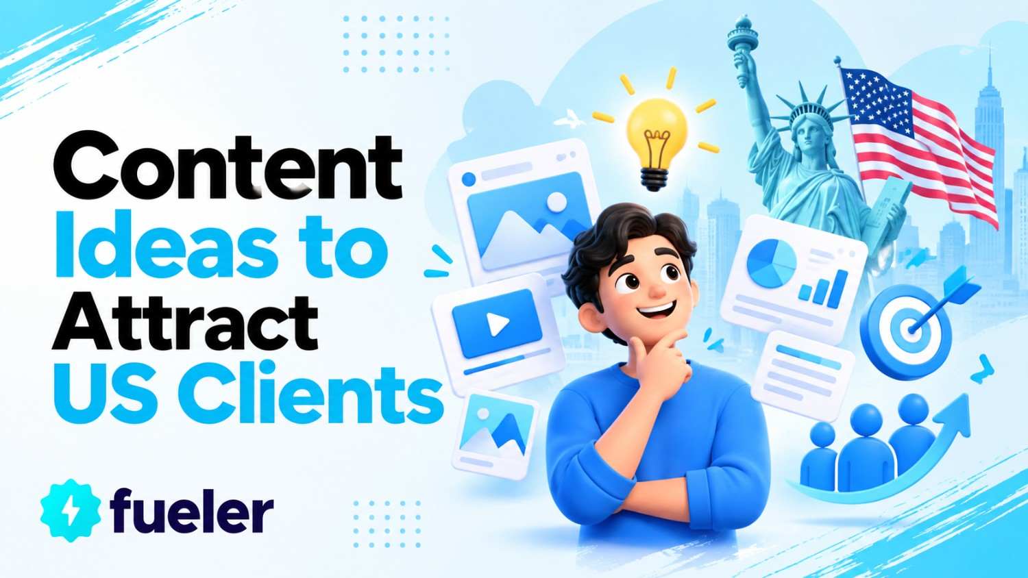 25 Content Ideas to Attract US Clients in 2025