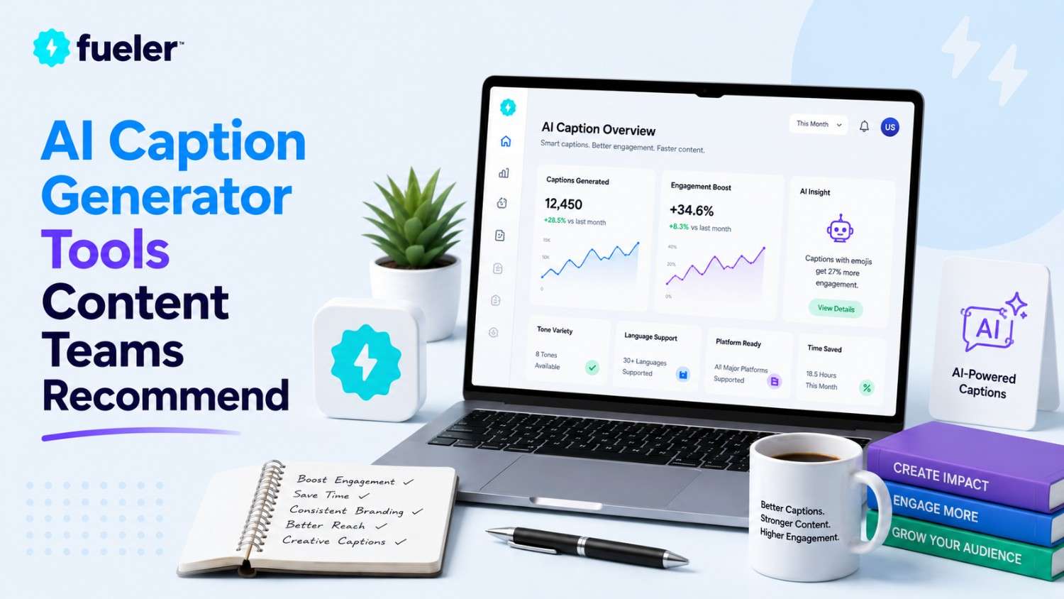 8 AI Caption Generator Tools Content Teams Recommend