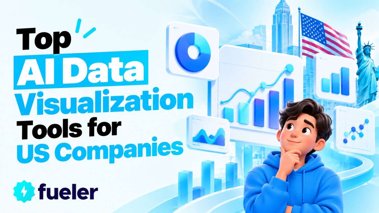 Top 8 AI Data Visualization Tools for US Companies