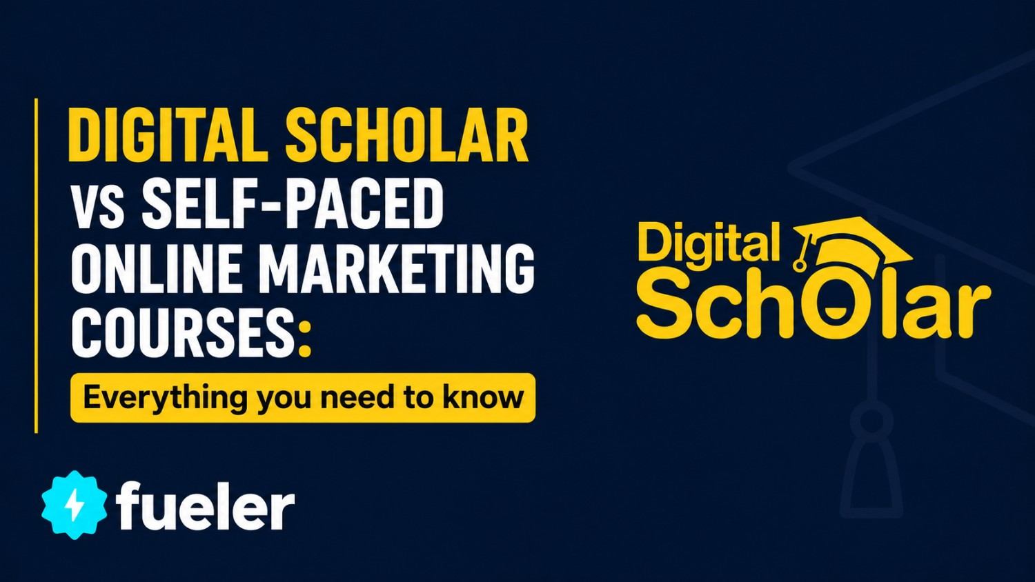 Digital Scholar vs Self-Paced Online Marketing Courses: Which Is Better?