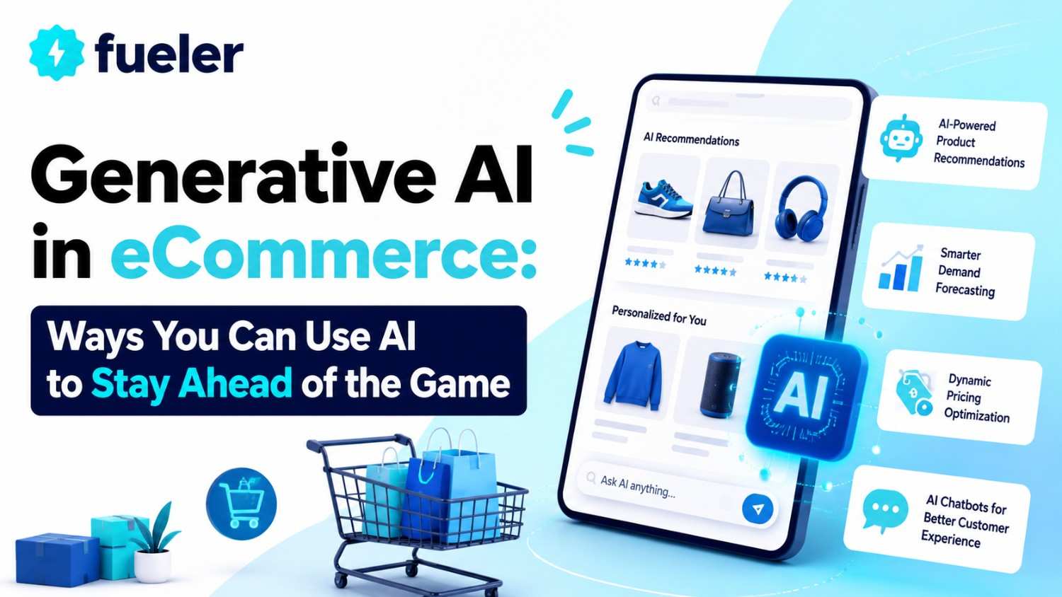 Generative AI in eCommerce: 7 Ways You Can Use AI to Stay Ahead of the Game