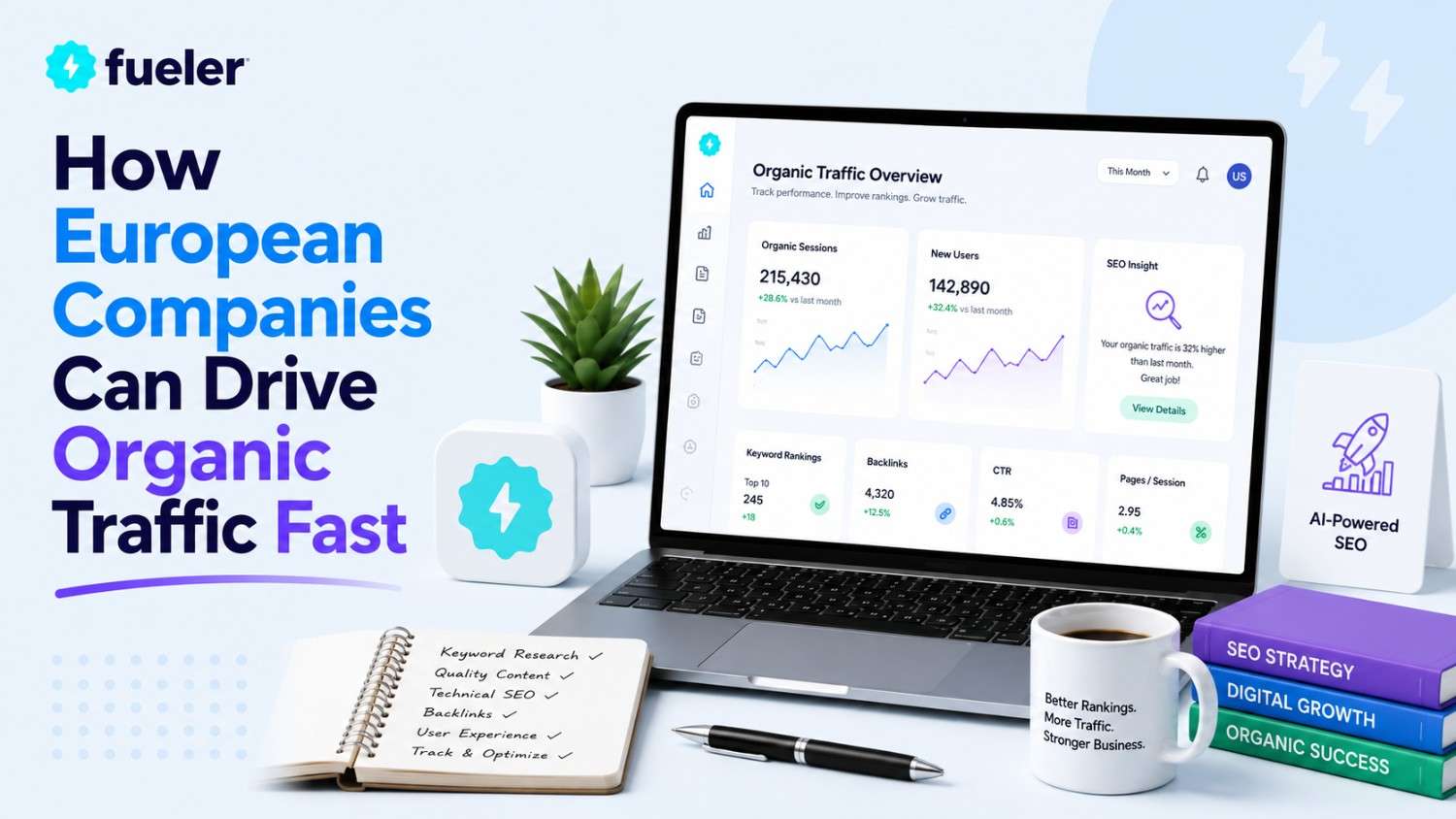 How European Companies Can Drive Organic Traffic Fast