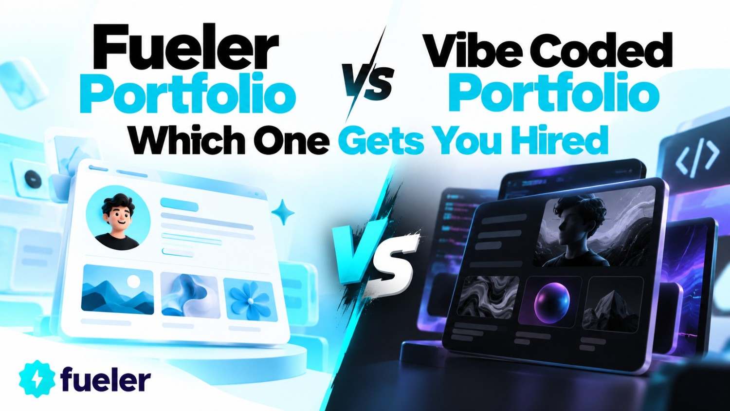 Fueler Portfolio vs Vibe Coded Portfolio: Which One Gets You Hired in 2027?