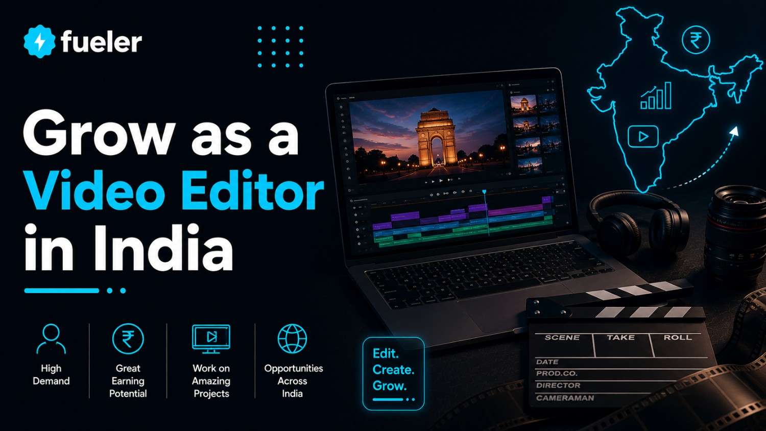 How to Grow as a Video Editor in India