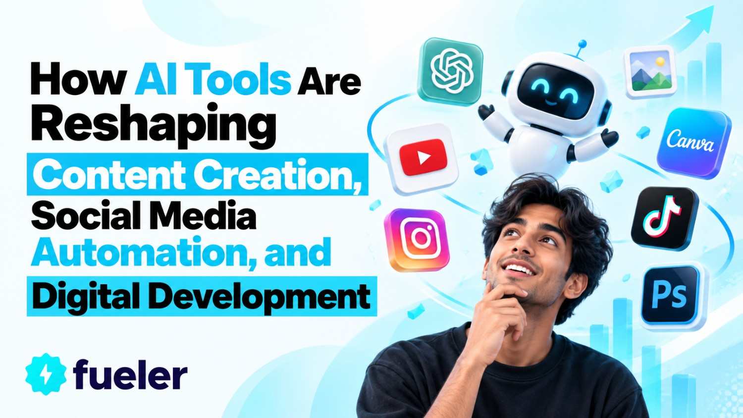 How AI Tools Are Reshaping Content Creation, Social Media Automation, and Digital Development