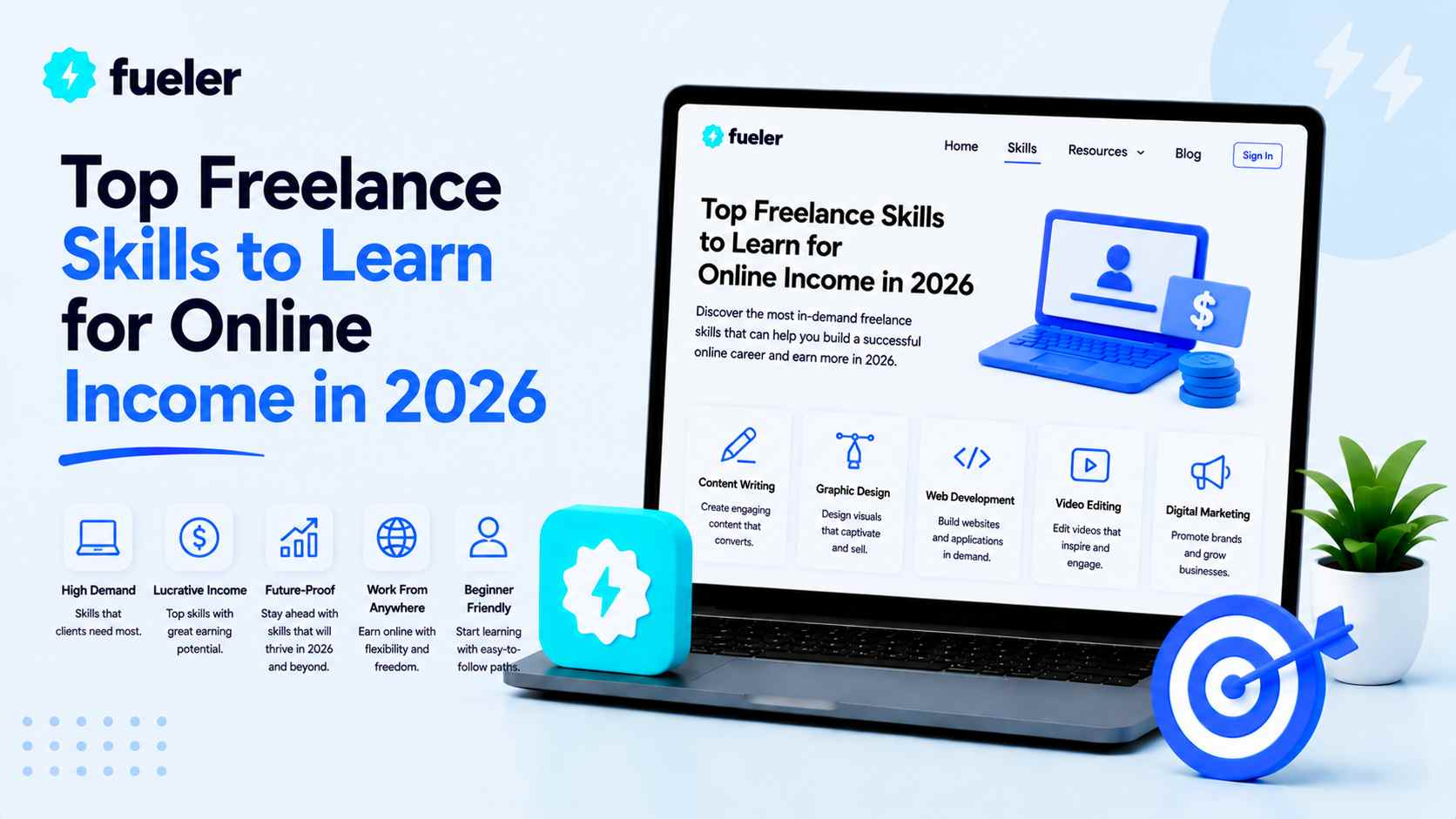 Top Freelance Skills to Learn for Online Income in 2026